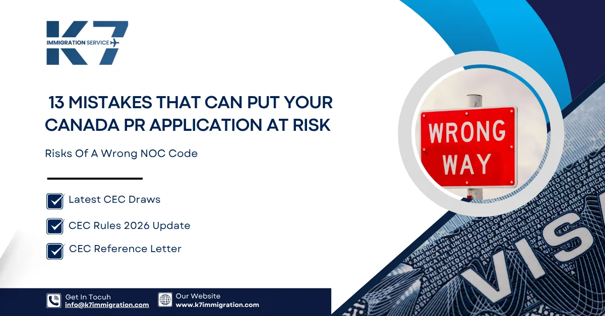 Avoid CEC Refusal: 13 Mistakes That Can Put Your Canada PR Application At Risk