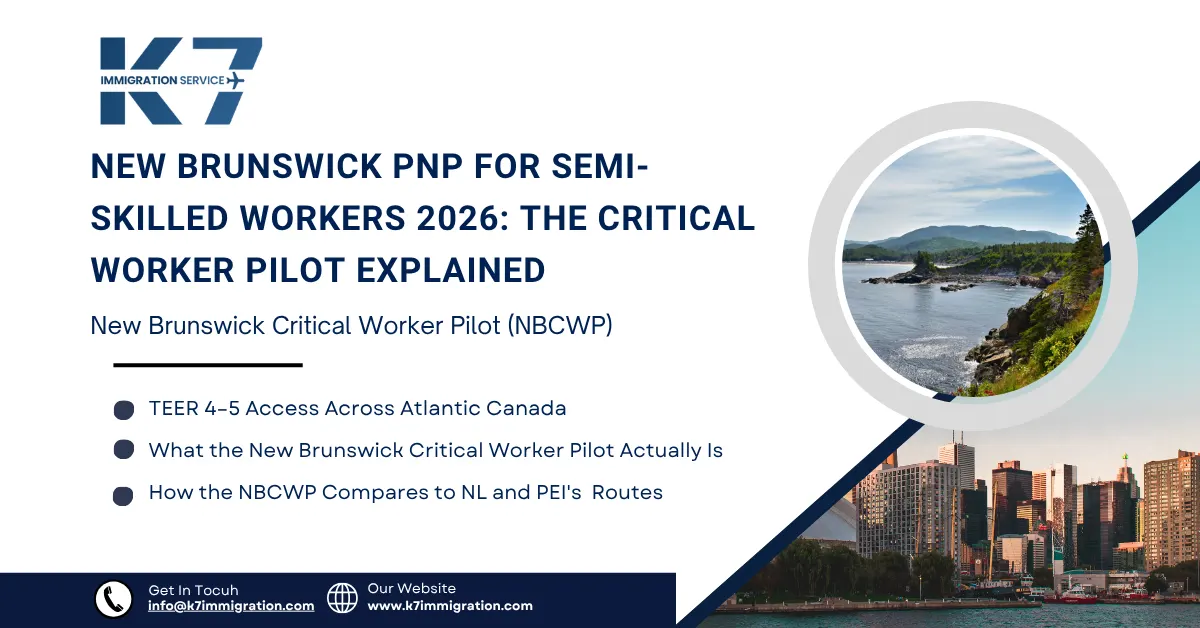 New Brunswick PNP for Semi-Skilled Workers 2026: The Critical Worker Pilot Explained