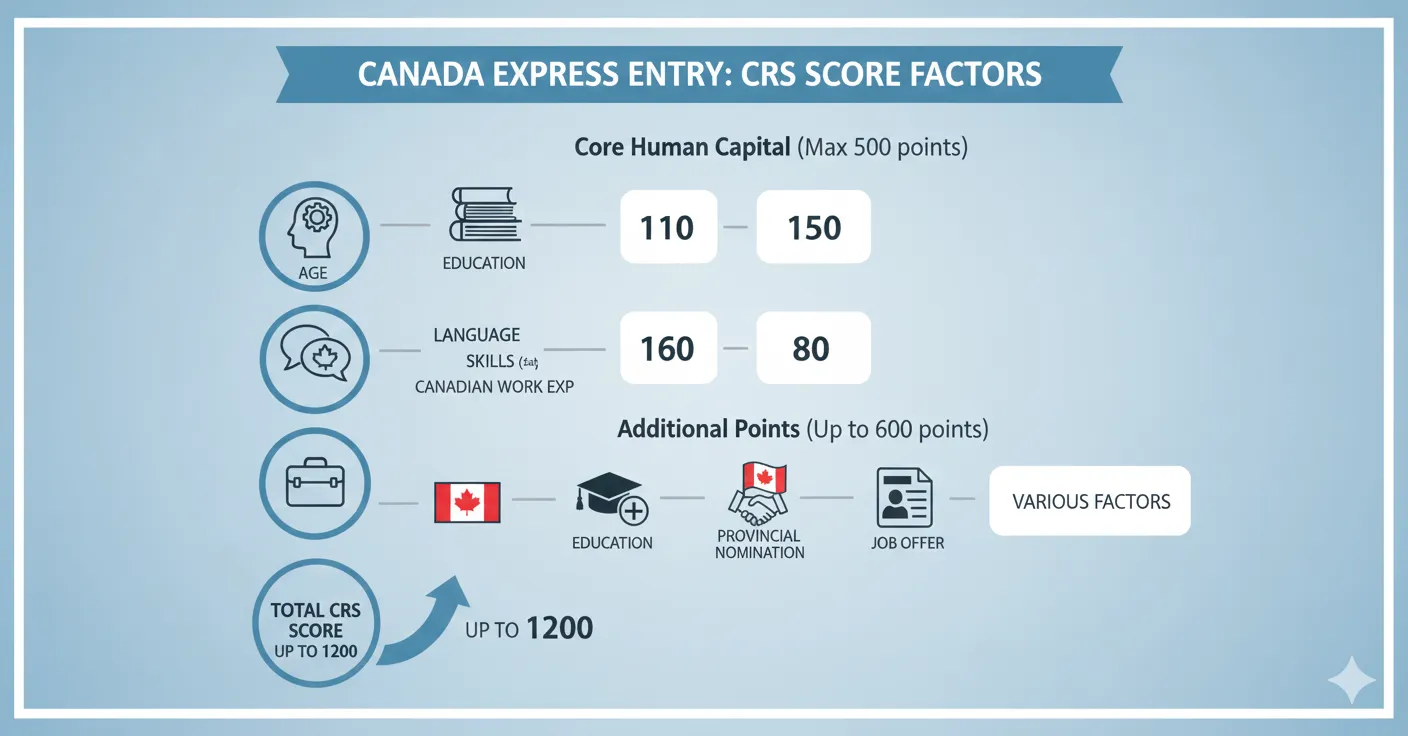 canada express entry points calculator