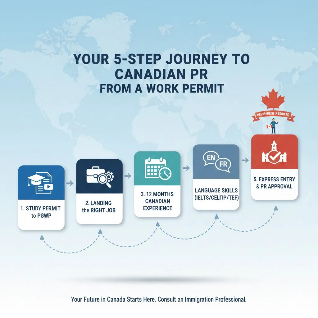 From Study Permit to Canada PR