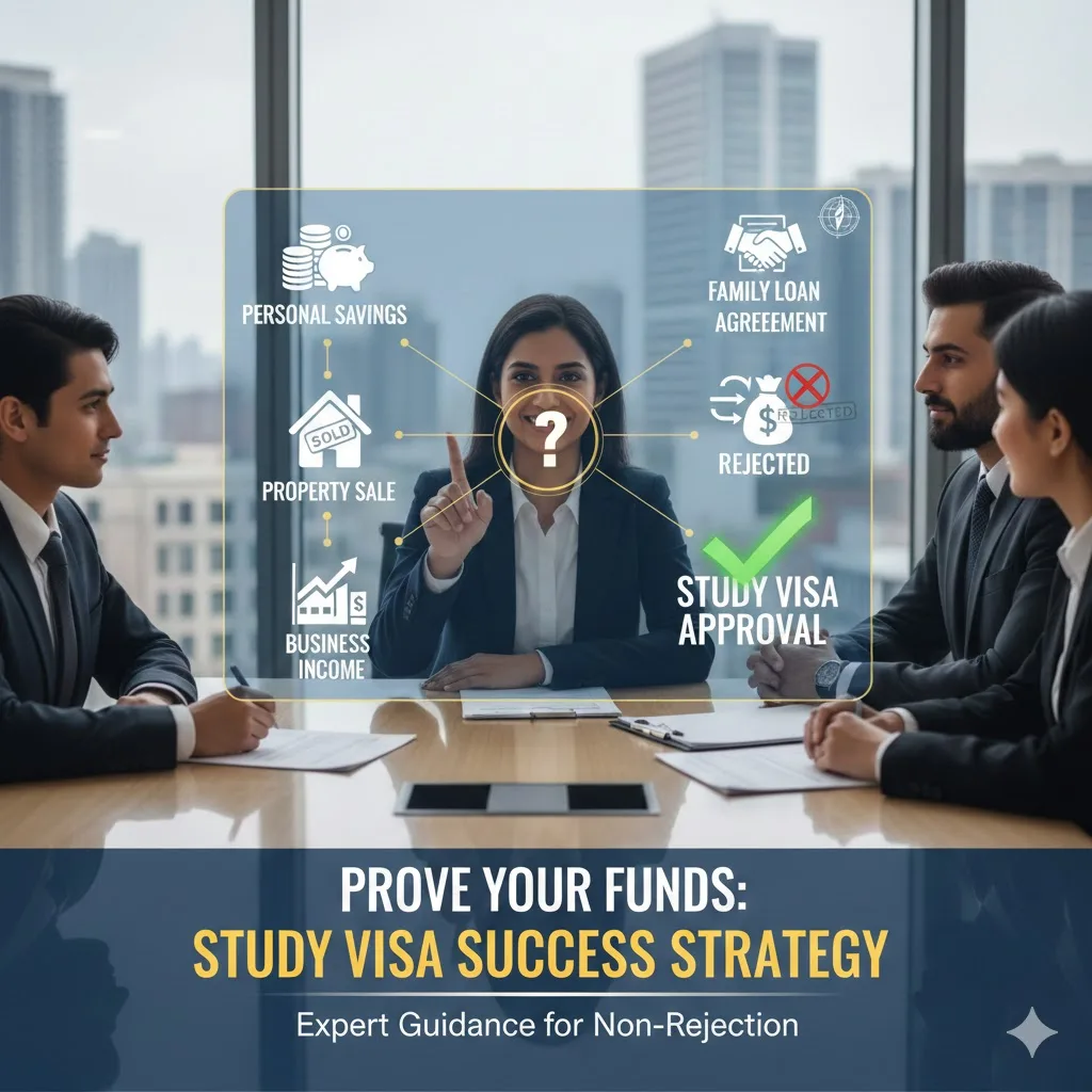 study visa refusal financial guide